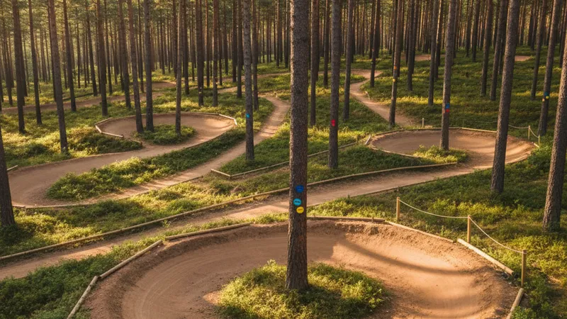 Les circuits de VTT pour enfants