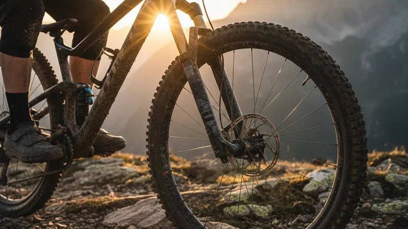 Techniques de descente en VTT